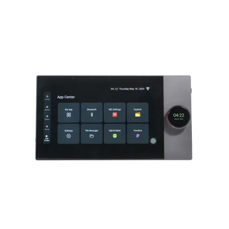 LightPoint Smart Zigbee Tuya 7 inch Screen Panel with Knob Control AD-02