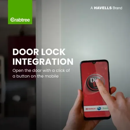Havells Crabtree Wi-Fi Video Doorbell Havells Crabtree Wi-Fi Video Doorbell