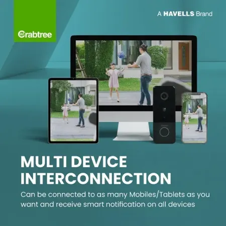Havells Crabtree Wi-Fi Video Doorbell Havells Crabtree Wi-Fi Video Doorbell