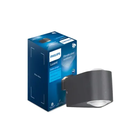 Philips 800042 Lucent Round IP65 Outdoor Wall Light
