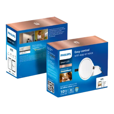 10W Philips Smart Wi-Fi Aura Styledge LED WIZ Downlight