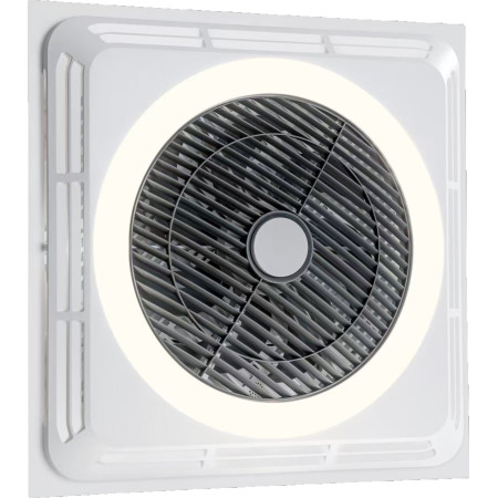 Zephara Champ Silent Ceiling Fan with Integrated Ring Lighting