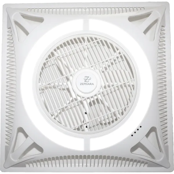 Zephara Aurous Dx Silent Ceiling Fan with Integrated Ring Lighting