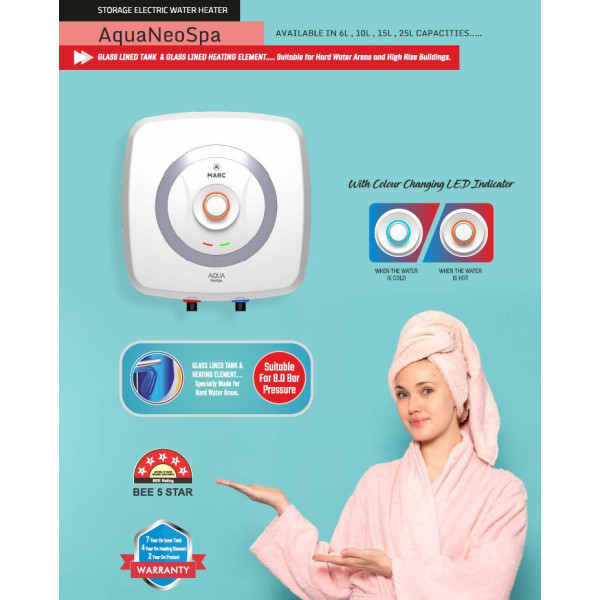 Marc Water Heater Aqua Neo Spa 10Ltr.