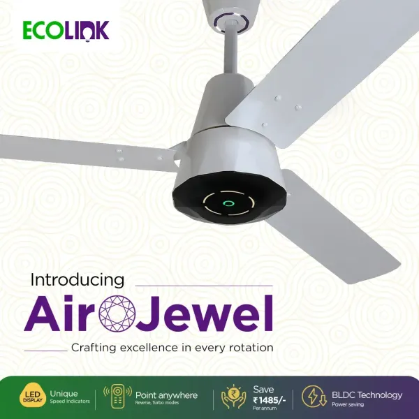 Ecolink Aero Jewel BLDC Ceiling Fan