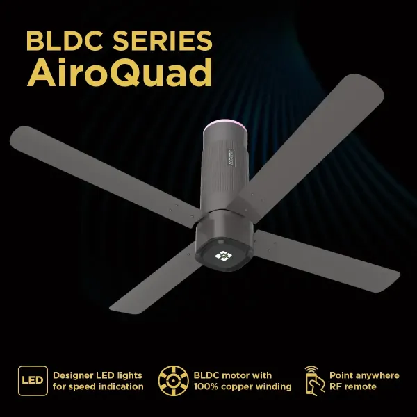 Ecolink Aero Quad BLDC Ceiling Fan