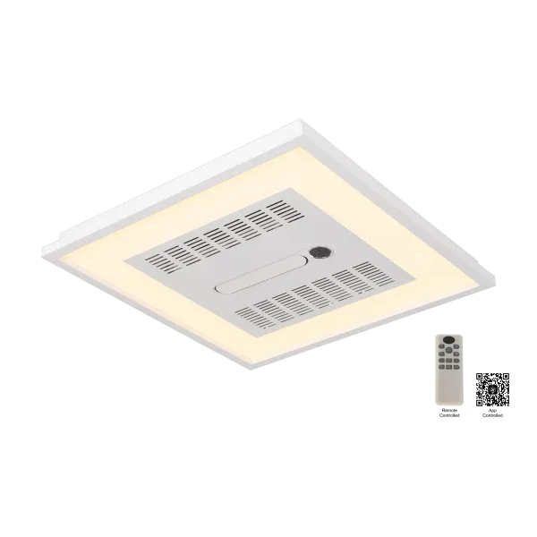 Zephara Aerolux  Silent Ceiling Fan with Integrated Lighting