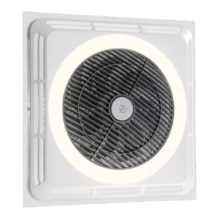 Zephara Champ Silent Ceiling Fan with Integrated Ring Lighting