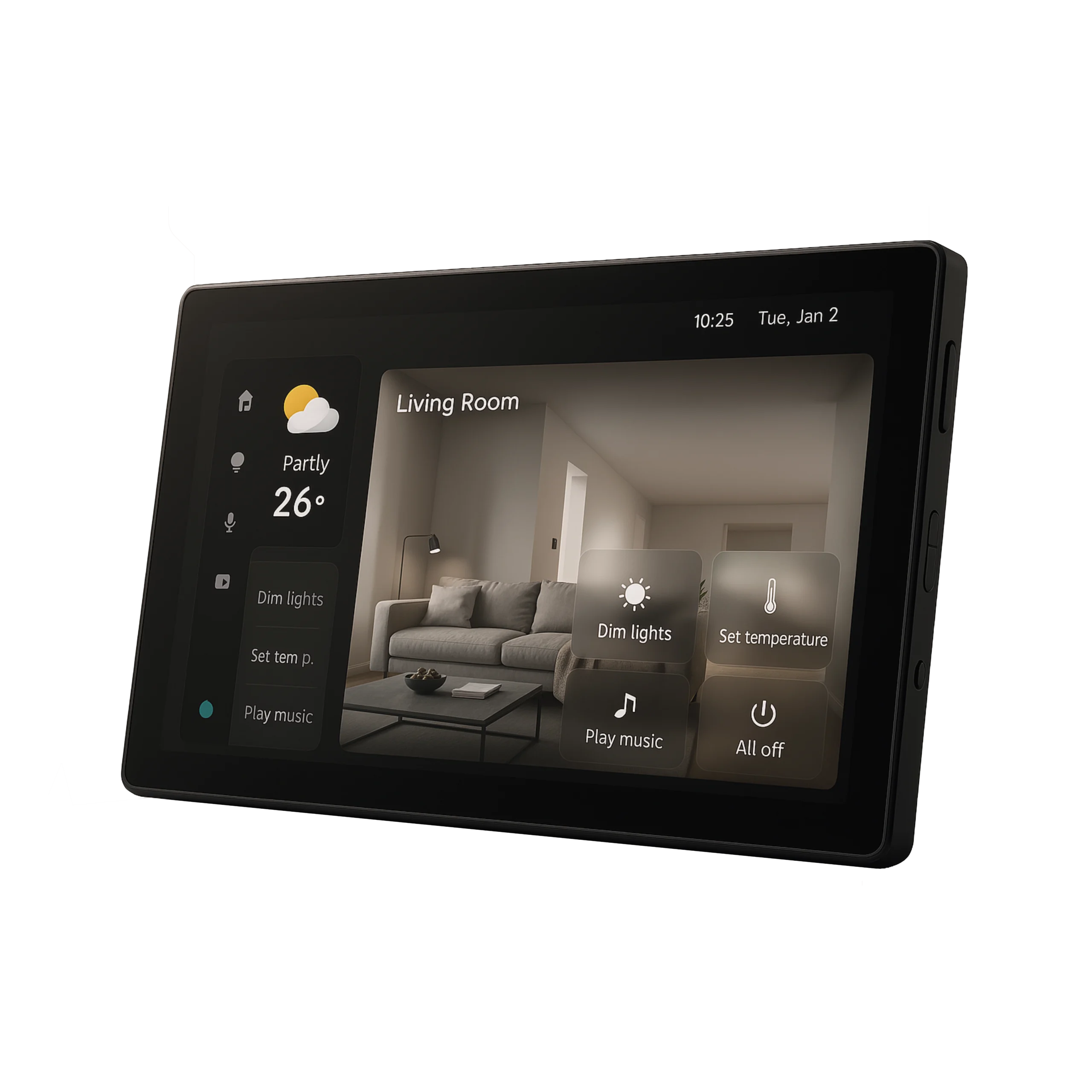 Light Point LPAC-10 Master Control Panel 10" – Zigbee Smart Home Hub