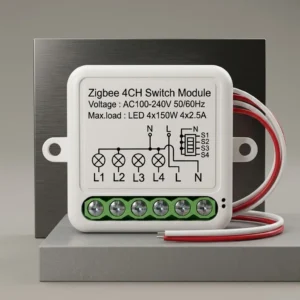 Light Point LPCH-004 Zigbee 4 Channel Relay Module